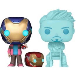 Funko Funko Pop Morgan Stark & Tony Stark Phosphorescent (2-Pack)Edition Limitée