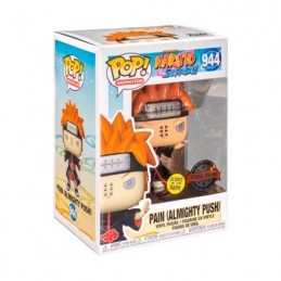 Funko Pop N°944 Naruto Shippuden Pain (Almighty Push) GITD Vinyl Figur