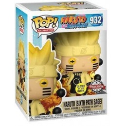 Funko Pop N°932 Naruto Uzumaki (Sixth Path Sage) Glow in the Dark Exclusive Vinyl Figur