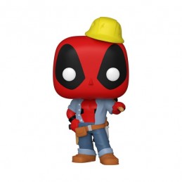 Funko Funko Pop Marvel Construction Worker Deadpool Edition Limitée