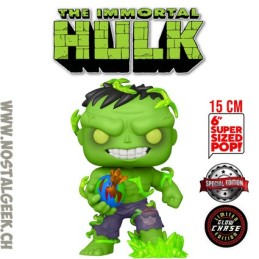 Funko Funko Pop 15 cm Marvel Immortal Hulk Phosphorescent Chase Edition Limitée