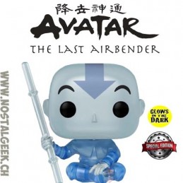 Funko Funko Pop Avatar the last Airbender Aang (Spirit) Phosphorescent Edition Limitée