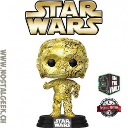 Pop N°64 Star Wars C-3PO (Futura) + Pop protector rigide Vaulted Edition Limitée