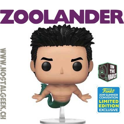 Funko Funko Pop Movies SDCC 2019 Derek Zoolander (Merman) Edition Limitéee Vaulted