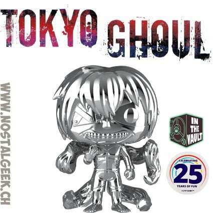 Toys Funko Pop Manga Tokyo Ghoul Ken Kaneki Silver Chrome Limited E