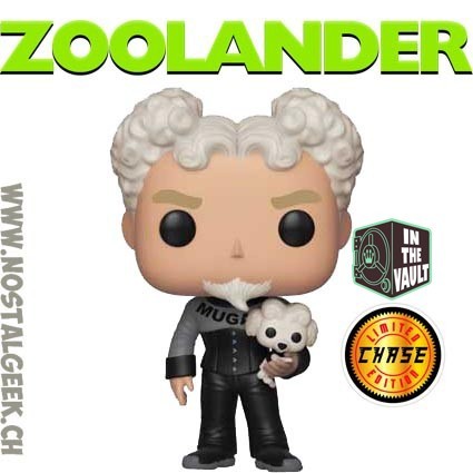 Funko Funko Pop N°702 Movies Zoolander Mugatu (with Dog) Chase Vaulted Edition Limitée