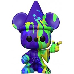 Funko Funko Pop Disney Fantasia Sorcerer Mickey (Painted) (Art Series) + boîte de protection rigide en acrylique Edition Limitée