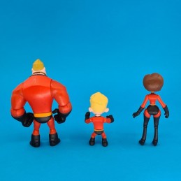 Disney The Incredibles Lot de 3 figurines d'occasion (Loose)