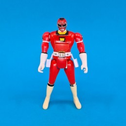 Bandai Power Rangers Red Ranger Flip Head Figurine articulée d'occasion (Loose)