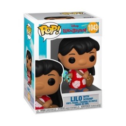 Funko Pop N°1043 Disney Lilo & Stitch Lilo with Scrump Vinyl Figure