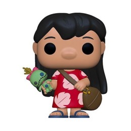 Funko Funko Pop N°1043 Disney Lilo & Stitch Lilo with Scrump Vinyl Figure