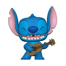 Funko Funko Pop N°1044 Disney Lilo et Stitch - Stitch with Ukulele Vinyl Figure