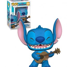 Funko Funko Pop N°1044 Disney Lilo et Stitch - Stitch with Ukulele Vinyl Figure