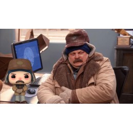 Funko Funko Pop Parks and Recreation Ron with the Flu Edition Limitée