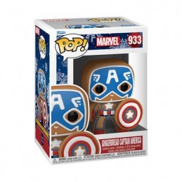 Funko Funko Pop Marvel Holiday Gingerbread Captain America