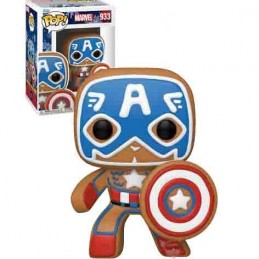 Funko Funko Pop Marvel Holiday Gingerbread Captain America