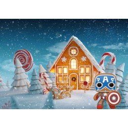 Funko Funko Pop Marvel Holiday Gingerbread Captain America