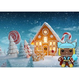 Funko Pop Marvel Holiday Gingerbread Thor Diamond collection Edition Limitée