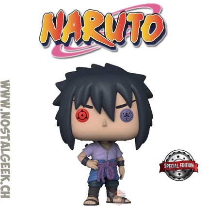 Funko Pop N°1023 Naruto Shippuden Sasuke (Rinnegan) Edition Limitée