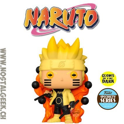 Funko Funko Pop Naruto Uzumaki (Sixth Path Sage) Phosphorescent Edition Limitée