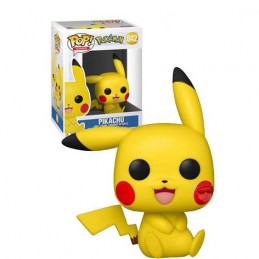 Funko Funko Pop N°842 Pokemon Pikachu (Sitting) Vinyl Figur