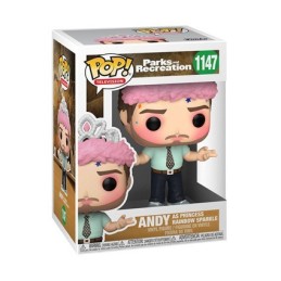 Funko Funko Pop Parks and Recreation Andy as Princess Rainbow Sparkle