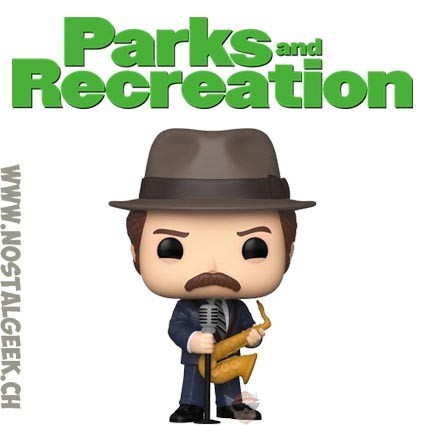 Funko Funko Pop Parks and Recreation Duke Silver Vinyl Figure