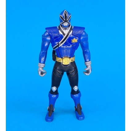 Bandai Power Rangers Super Samurai Blue Ranger Flip Head Figurine articulée d'occasion (Loose)