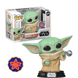 Funko Pop Star Wars The Mandalorian Grogu Macy's Thanksgiving Day Parade Edition Limitée