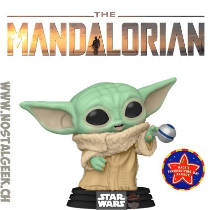 Funko Pop Star Wars The Mandalorian Grogu Macy's Thanksgiving Day Parade Edition Limitée