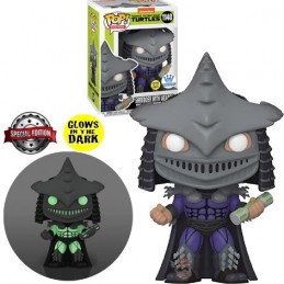 Funko Funko Pop Movies Les Tortues Ninja Shredder with weapon Phosphorescent Edition Limitée