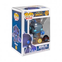 Funko Funko Pop! Games World of Warcraft Murloc (Blue) Phosphorescent Edition Limitée