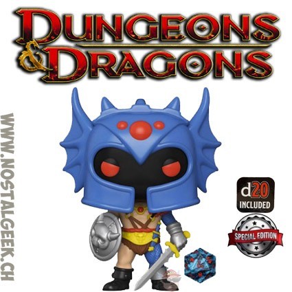 Funko Funko Pop Games Dungeons and Dragons Warduke (with D20) Edition Limitée