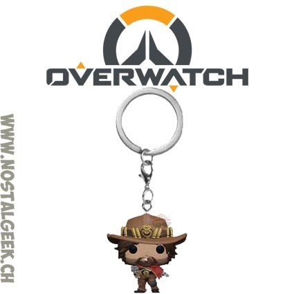 Funko Funko Pop Pocket keychain Overwatch McCree Vinyl Figure