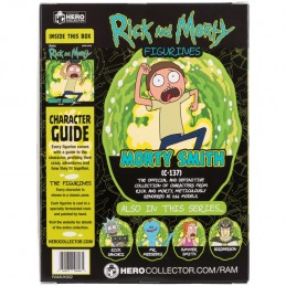 Rick And Morty 1:16 Morty Smith + Magazine Metallic Resin figure