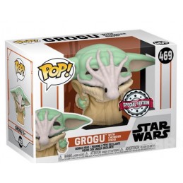 Funko Pop Star Wars The Mandalorian Grogu with Chowder Squid Edition Limitée