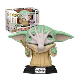 Pop N°469 The Mandalorian Grogu with Chowder Squid Edition Limitée