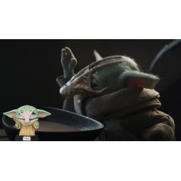 Pop N°469 The Mandalorian Grogu with Chowder Squid Edition Limitée