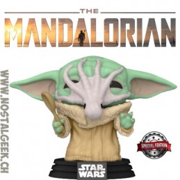 Pop N°469 The Mandalorian Grogu with Chowder Squid Vinyl Figure