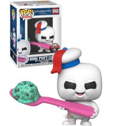 Funko Pop N°940 Ghostbuster Afterlife Mini Puft (with Ice Cream Scoop) Exclusive Vinyl Figure