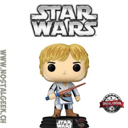 Funko Funko Pop Star Wars Luke Skywalker Retro Series Edition Limitée