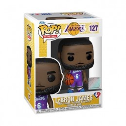 Funko Funko Pop Basketball NBA LeBron James Purple No. 6