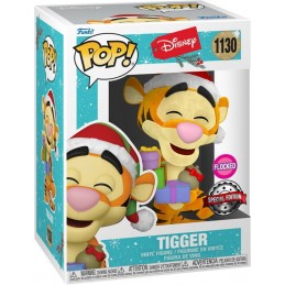 Funko Funko Pop Disney Holiday 2021 Tigger (Tigrou) Flocked Edition Limitée