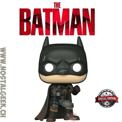 Funko Funko Pop Movies The Batman - Batman (Battle Damage) Edition Limitée boîte abimée