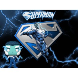 Funko Pop N°419 NYCC 2021 DC Superman Blue Edition Limitée