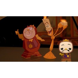 Funko Funko Pop! Disney La Belle et la Bête Cogsworth (30th Anniversary)