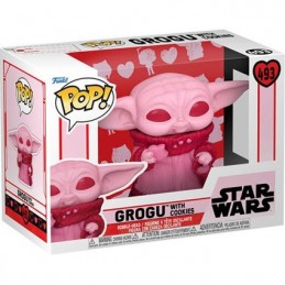 Funko Pop N°493 The Mandalorian Grogu (Saint Valentin) Vinyl Figure