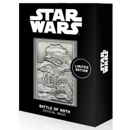 Star Wars Bataille de Hoth lingot officiel Édition limitée