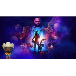 Funko Pop! N°1185 Space Jam A New Legacy LeBron James as Cowboy Vinyl Figur