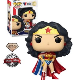 Funko Funko Pop DC Wonder Woman Classic with Cape (Diamond) Edition Limitée